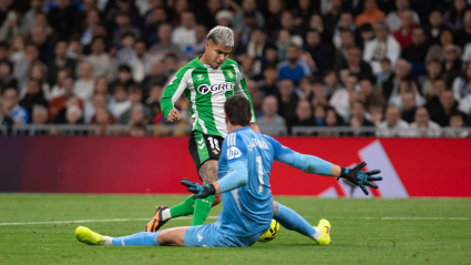 Gol del 'Cucho' Hernández en el Real Madrid-Betis