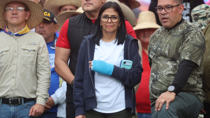 La vicepresidenta ejecutiva de Venezuela, Delcy Rodríguez