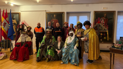 Reyes Magos en el Ayuntamiento de León