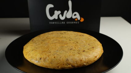 Tortilla gourmet de Cruda
