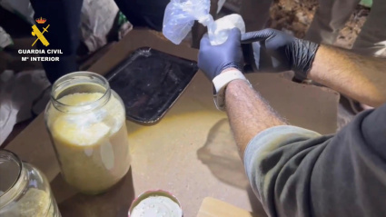 Droga incautada en la operación Kerem