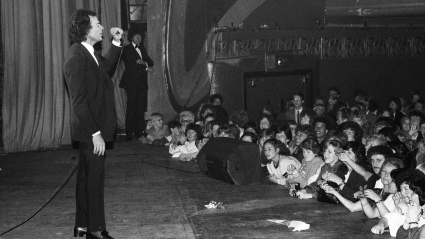 Cantante Julio Iglesias. Octubre de 1982