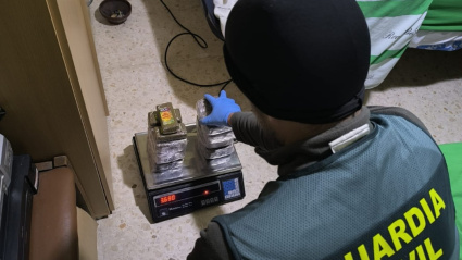 Material incautado por la Guardia Civil