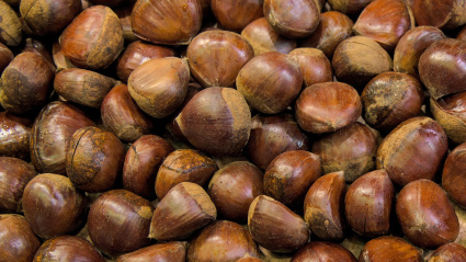 Castañas, típico del otoño y el invierno