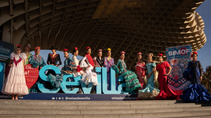 Modelos en la presentación de SIMOF 2026