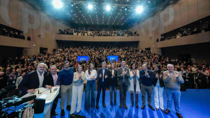 Clausura de la Interparlamentaria del PP en Palexco (A Coruña)