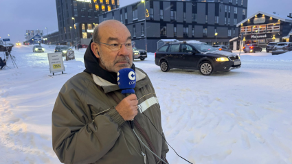 Ángel Expósito en el programa especial desde Nuuk, Groenlandia