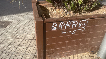 Grafitis en Pere Garau