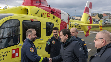 Castilla y León blinda su servicio de emergencias con una flota de diez helicópteros medicalizados