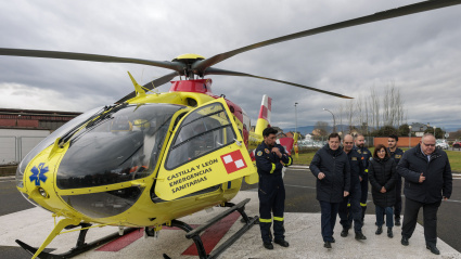 Castilla y León blinda su servicio de emergencias con una flota de diez helicópteros medicalizados
