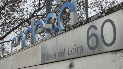 MADRID, 12/01/2026.- Fotografía de la entrada de la sede de Endesa en Madrid