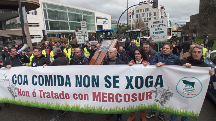Tractorada en Lugo 2026