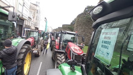 Tractorada en Lugo 2026