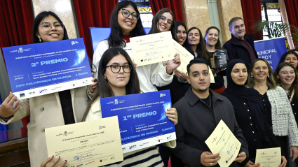 Ganadores del concurso Emprende Joven de Murcia