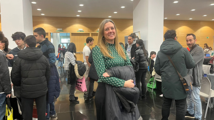 Ana, profesora de Física y Tecnología en Bachillerato Santamaría