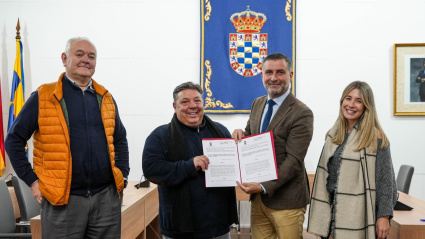 Firma convenio Ayuntamiento-Obispado