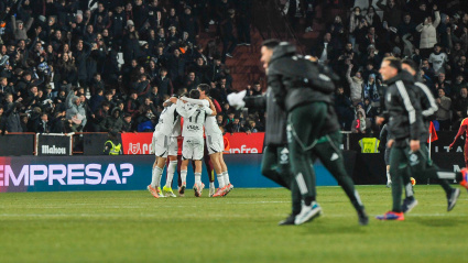 Estalla la felicidad en el Carlos Belmonte con el triunfo por 3-2 del Albacete al Real Madrid