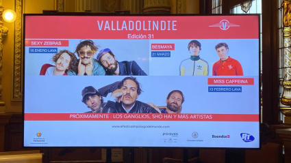Presentación de Valladolindie en el Ayuntamiento de Valladolid