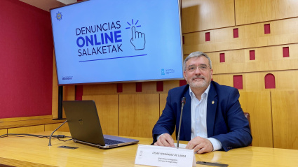 César Fernández de Landa, edil de Seguridad de Vitoria