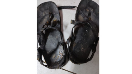 Las sandalias de Olaiz