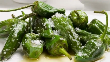 Pimientos verdes de Gernika, una delicia de la gastronomía local
