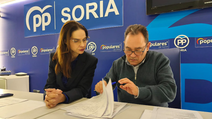 Belén Izquierdo es portavoz del grupo popular en el Ayuntamiento de Soria y también asesora fiscal e inmobiliaria