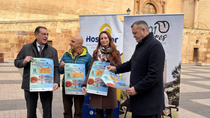 Imagen de la presentación de las Rutas Gastronómicas y deportivas en Lorca