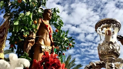 San Sebastián, patrón de Huelva