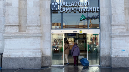 Imagen de la estación de trenes de Valladolid el día después del grave accidente de Adamuz (Córdoba)