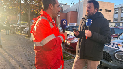 Fran Vicente, psicólogo en Cruz Roja