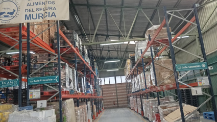 Instalaciones del Banco de alimentos