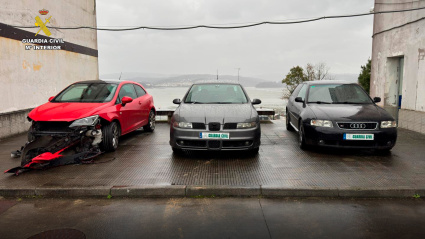 Coches robados por la banda juvenil