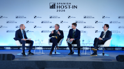 Patrick Saade, Javier Arus, Ulf Pleschiutschnig y Jacopo Burgio