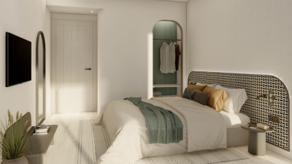 Interior del nuevo Core Suites Azor