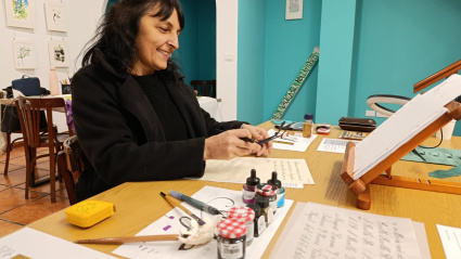 María Vila Rebolo: tinta ecológica y letras con historia