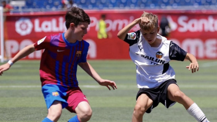 Fuster y Guiu Xuclà, canterano del Barça