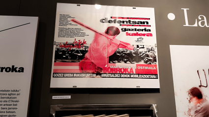 Cartel de la exposición 'Socializar el sufrimiento'