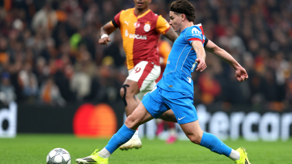 Julián Álvarez, durante el Galatasaray-Atlético
