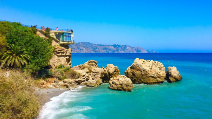 El Balcón de Europa en Nerja