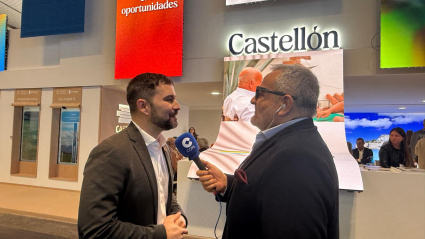 Samuel Falomir, alcalde de l´Alcora en el especial de COPE desde Fitur