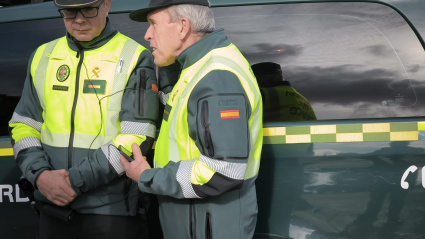 Arturo junto a uno de sus compeñeros