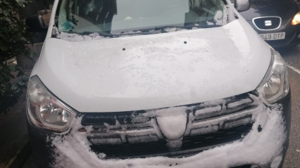 Nevada en El Bierzo (León)