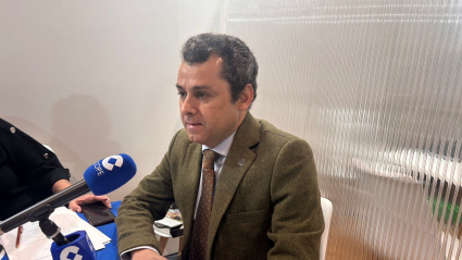 El director de Comunicación y Relaciones Institucionales de HUNOSA, Gustavo Martínez Pañeda