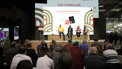 Presentación en Fitur del libro Las credenciales jacobeas