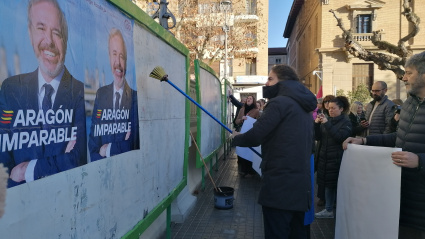 Pegada de carteles PP
