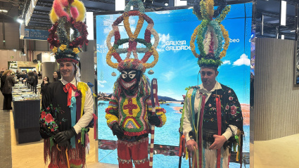 Los Entroidos ourensanos se promocionan en Fitur