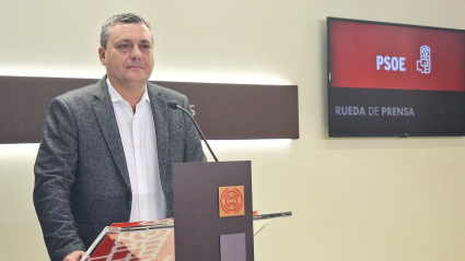 (Foto de ARCHIVO)El portavoz del PSOE, Fernando Sabés.Eva Ercolanese/PSOE / Europa Press22/12/2025