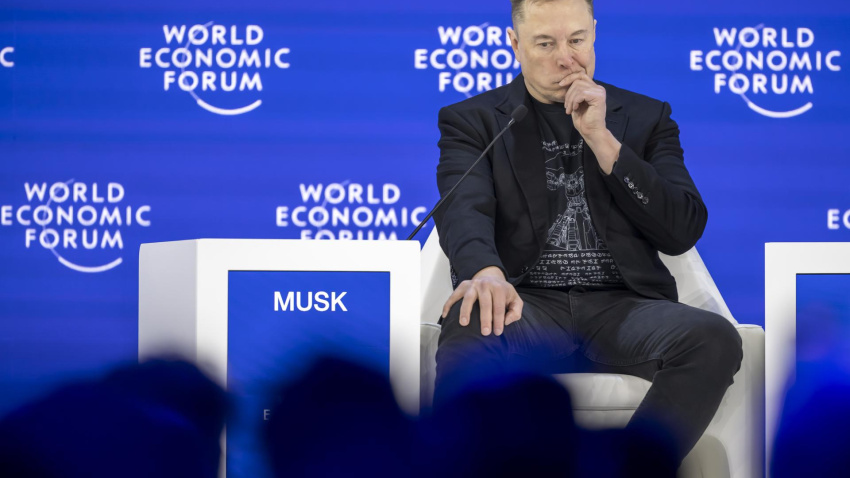 Elon Musk, director ejecutivo de SpaceX y xAI