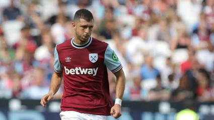 Sin protagonismo en el West Ham