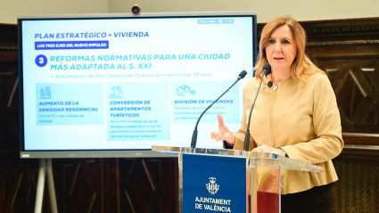 María José Catalá, alcaldesa de Valencia